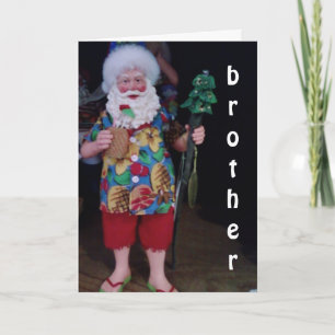 MERRY CHRISTMAS * * * * BROTHER * * * * * FEESTDAGEN KAART