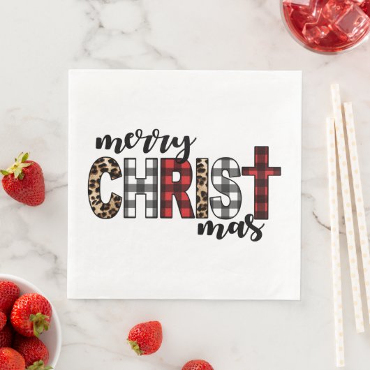 Merry CHRISTmas Buffalo Plays Servet (Insitu)