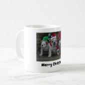 Merry Christmas Bulldog Mug (Devant gauche)
