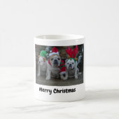 Merry Christmas Bulldog Mug (Centre)