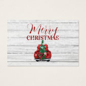 Merry Christmas Business Cadeau Certificat (Devant)