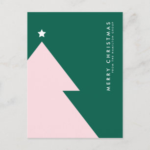 MERRY CHRISTMAS Business Company Postcar Briefkaart