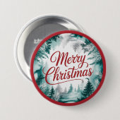 Merry Christmas Button (Voorkant /achterkant)