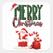 Merry Christmas by Santa - Stickers (Devant)