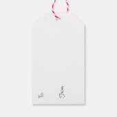 Merry Christmas! Cadeaulabel (Achterkant)