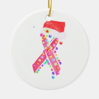 MERRY CHRISTMAS CANCER KERAMISCH ORNAMENT