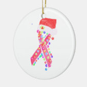 MERRY CHRISTMAS CANCER KERAMISCH ORNAMENT (Links)