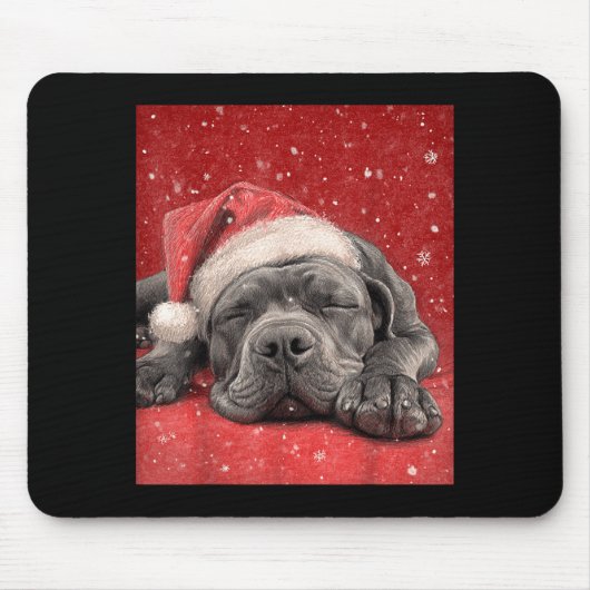 Merry Christmas Cane Corso Muismat (Voorkant)