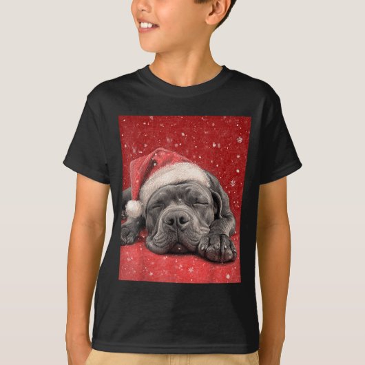 Merry Christmas Cane Corso  T-shirt (Voorkant)