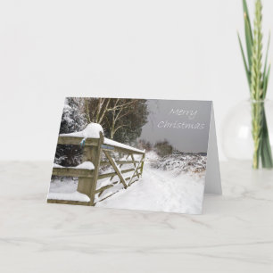 Merry Christmas Card Feestdagen Kaart