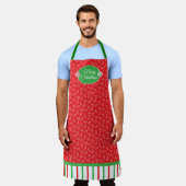 Merry Christmas Chef Schort (Gedragen)