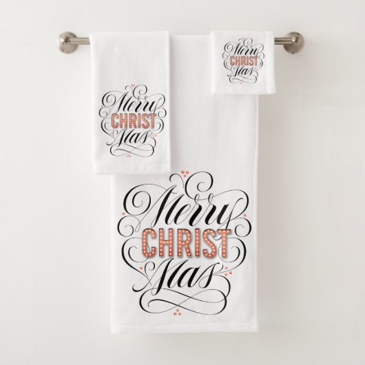 Merry CHRISTmas Christian Jésus Christ Calligraphi (En situation)