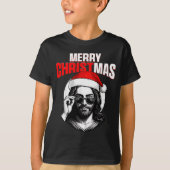 Merry Christmas Christian Jesus Pajamas Pjs Xmas M T-shirt (Voorkant)