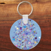 Merry Christmas - Christmas Tree Sleutelhanger (Voorkant)