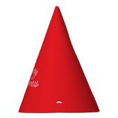 Merry Christmas Classical Unique Minimalist Plain Feesthoedjes (Rechts)