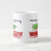 Merry Christmas Coffee Mug Retro (Devant)