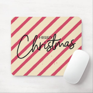 Merry Christmas Cool kalligrafie letters Snoep Muismat