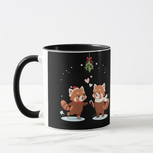 Merry Christmas Couple's Mug (Gauche)