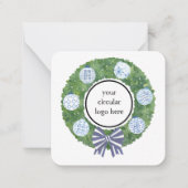 Merry Christmas Customer Appreciation Coupon Code Notitiekaartje (Voorkant)