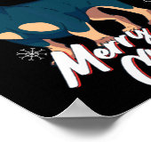 Merry Christmas Dachshund Santa Claus Xmas New Yea Poster (Hoek)