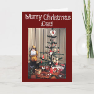MERRY CHRISTMAS **DAD** U IS DE "BESTE" FEESTDAGEN KAART