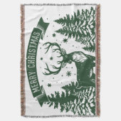 Merry Christmas Deken (Voorkant Verticaal)