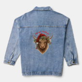 Merry Christmas Denim Jacket (Achterkant)