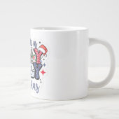 Merry Christmas Donut Design Ceramic Mug (Droite)