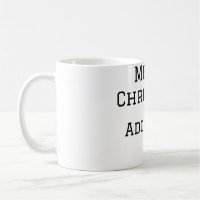 Merry Christmas eenvoudige minimale add naam tekst