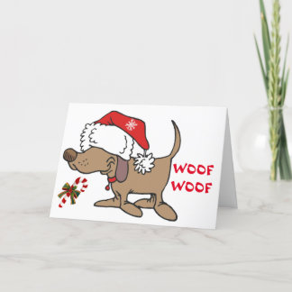 * MERRY CHRISTMAS EN EEN BONE* CHRISTMAS FEESTDAGEN KAART
