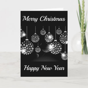 *MERRY CHRISTMAS* EN MERRY EN BRIGHT FEESTDAGEN KAART