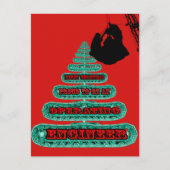 MERRY CHRISTMAS EXPLOITANT VAN DE ENGINEER-CRANE FEESTDAGENKAART (Voorkant)