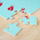 Merry Christmas Family Bears Jigsaw Puzzle Gift (Côté)