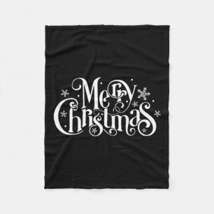 Merry Christmas Family Matching Outfits Xmas Manne Fleece Deken