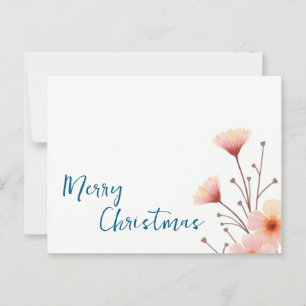 Merry Christmas Family Nieuwjaarsboodschap Briefkaart