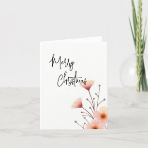 Merry Christmas Family Nieuwjaarsboodschap Feestdagen Kaart