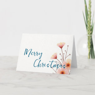 Merry Christmas Family Nieuwjaarsboodschap Feestdagen Kaart
