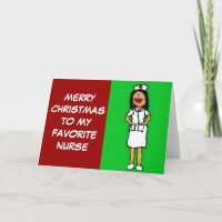 Merry Christmas Favorite Nurse