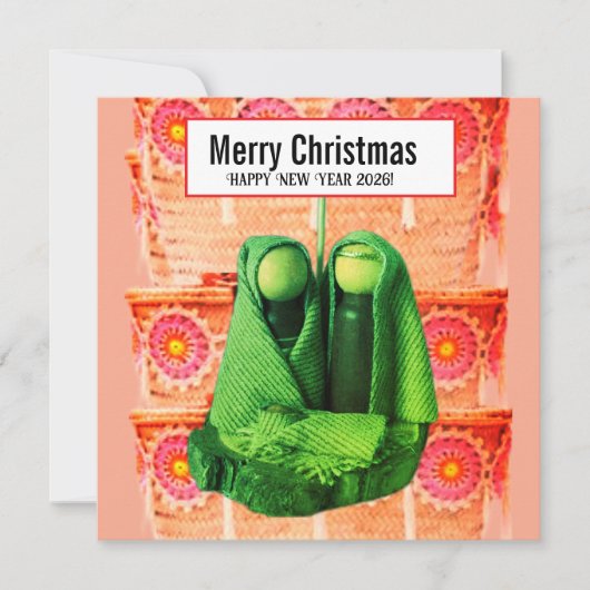 Merry Christmas! Feestdagenkaart (Voorkant)