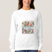 Merry Christmas Festive Gathering Sweatshirt - Div (Devant)