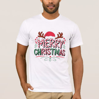 Merry Christmas Festive Style T-shirt