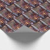 MERRY CHRISTMAS, FIREPLACE CADEAUPAPIER (Hoek)