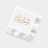 Merry Christmas Folie Servetten (Links)