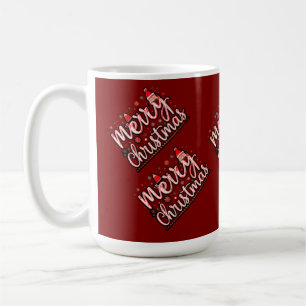 Merry Christmas: Frosty Elegance Mode Design Koffiemok