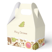 Merry Christmas Gepersonaliseerde cookie box