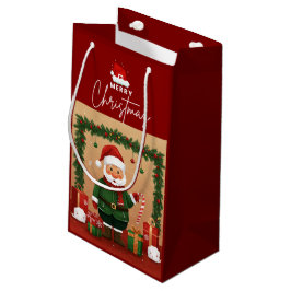 merry christmas gift bags klein cadeauzakje