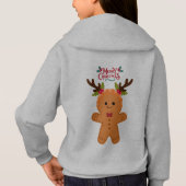 MERRY CHRISTMAS GINGERBREAD MAN REINDEUR (Dos)