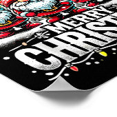 Merry Christmas Gnome Funny Family Christmas Poster (Hoek)