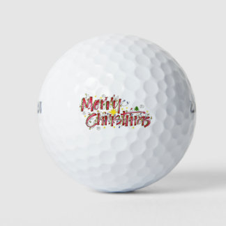 ***MERRY CHRISTMAS** GOLF BALL GOLFBALLEN