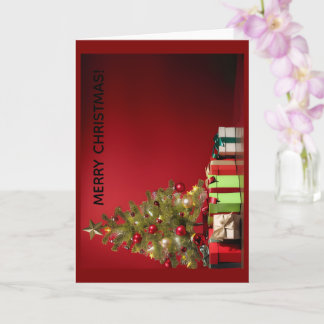 Merry Christmas Greeting Card Kaart